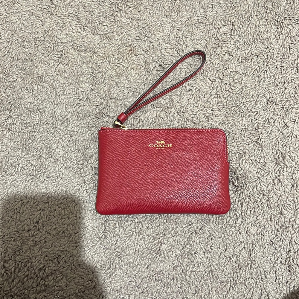 Coach wrist wallet